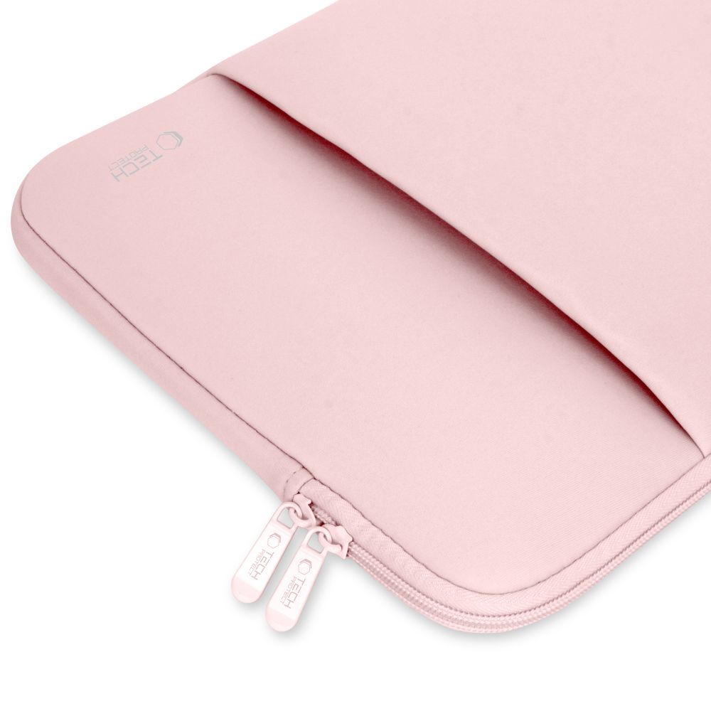 Чехол для ноутбука Tech-Protect Neoprene 15-16\", розовый