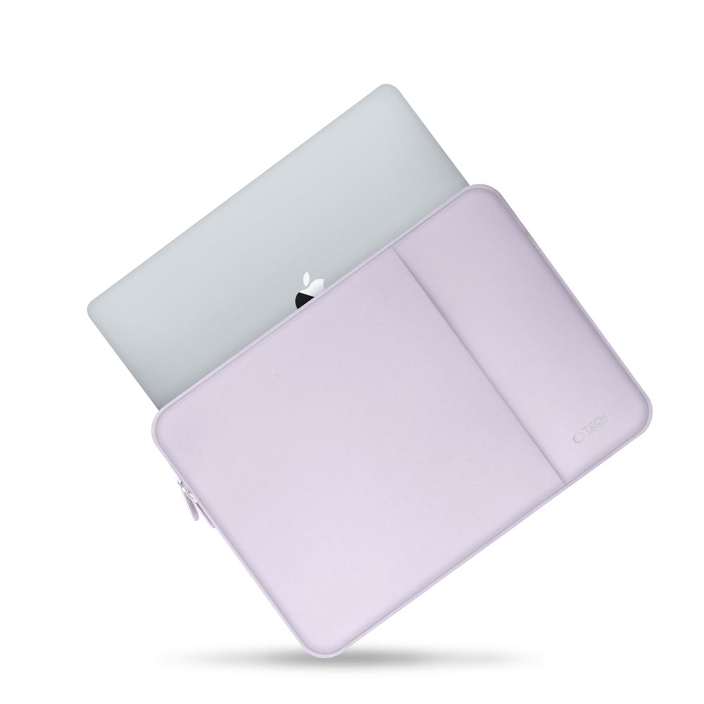 Tech-Protect Neoprene 14\" Laptop Case, Purple