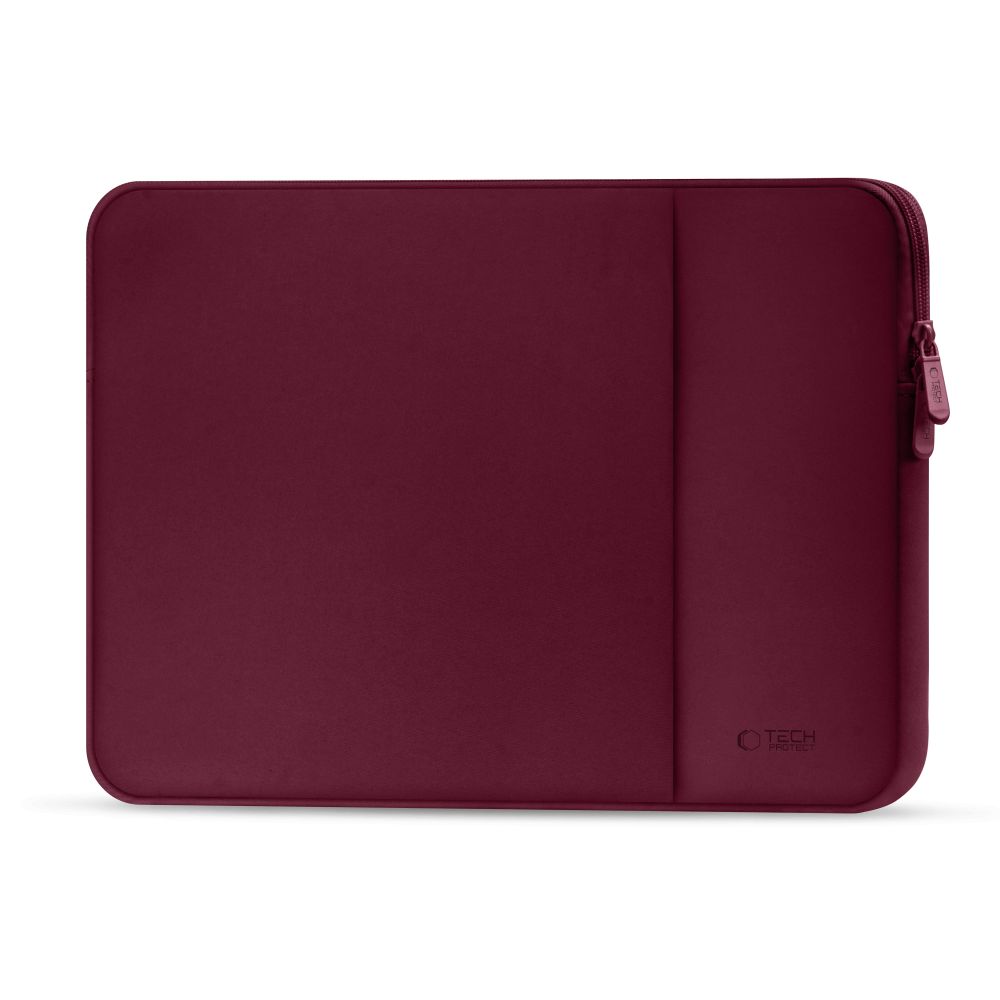Tech-Protect Neoprene Laptop Case 13\", Burgundy