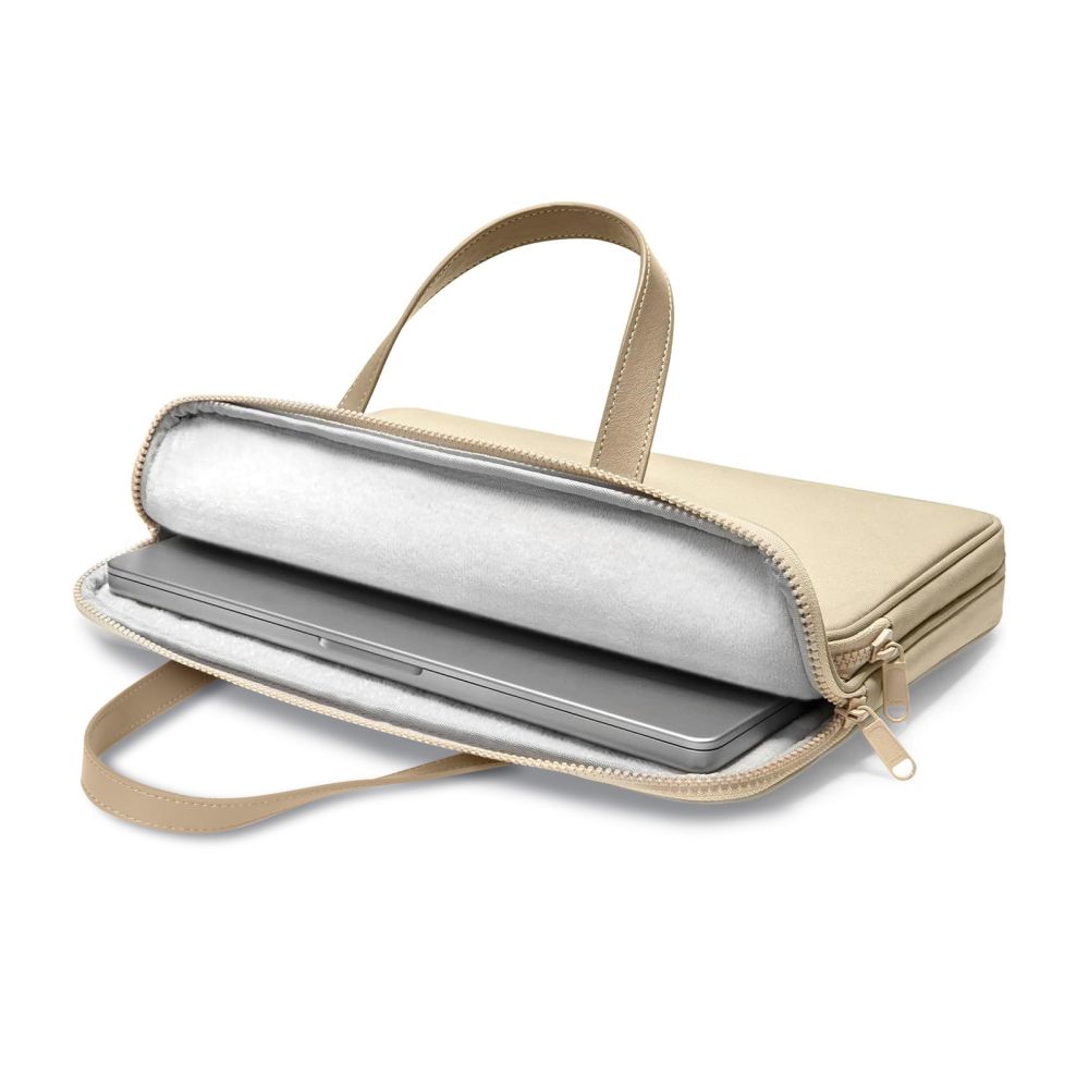 Tech-Protect Carrying Bag for 13-14\" Laptop, Beige