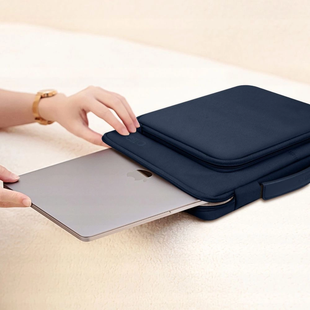 Tech-Protect Basic Bag for 13-14\" Laptop, Blue