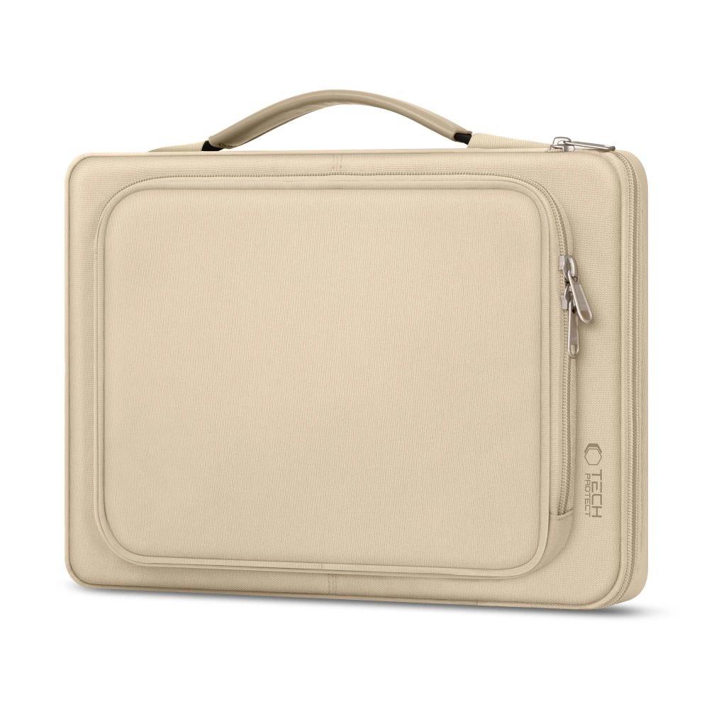 Сумка для ноутбука Tech-Protect Basic Bag 15-16\", бежевая