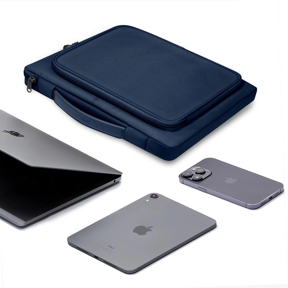Tech-Protect Basic Bag for 15-16\" Laptop, Blue