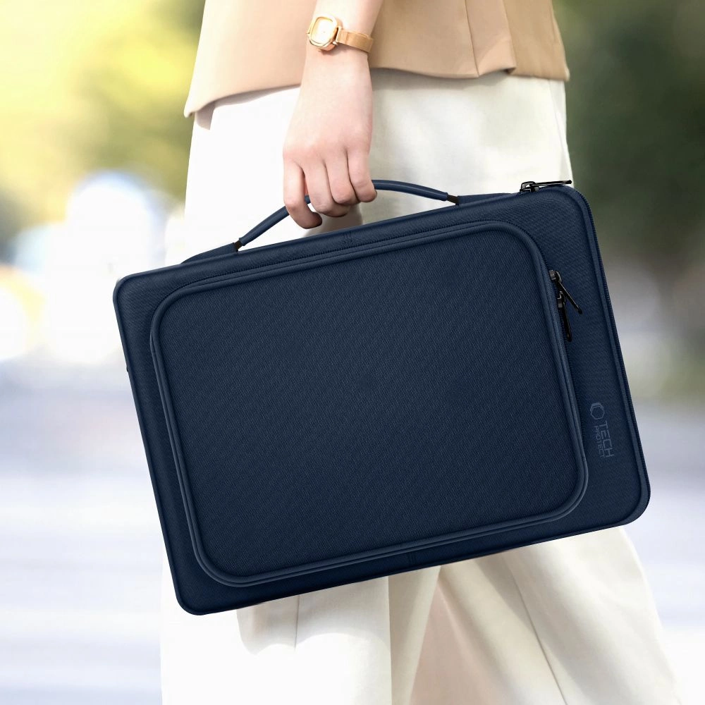 Tech-Protect Basic Bag for 15-16\" Laptop, Blue