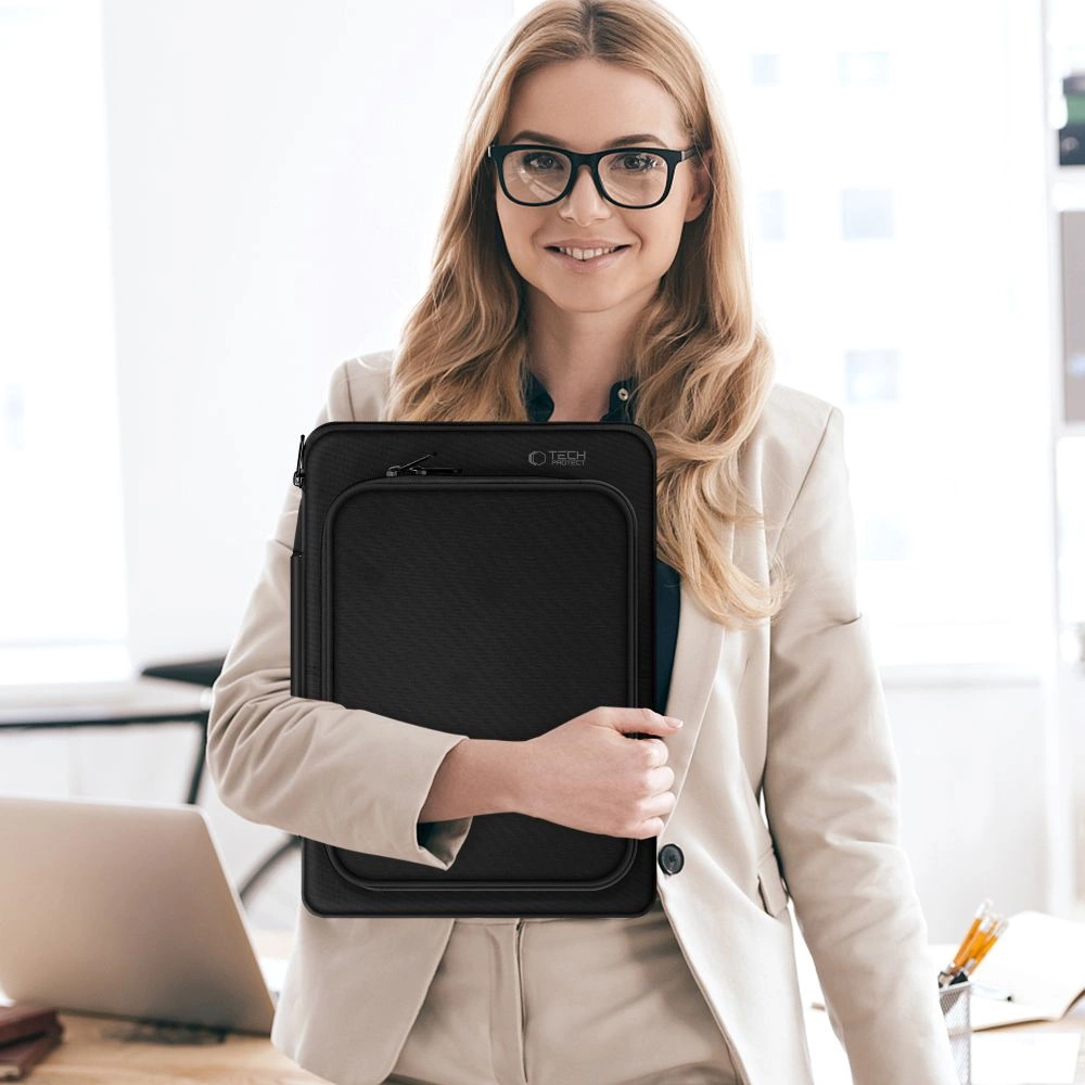 Сумка для ноутбука Tech-Protect Basic Bag 15-16\", черная