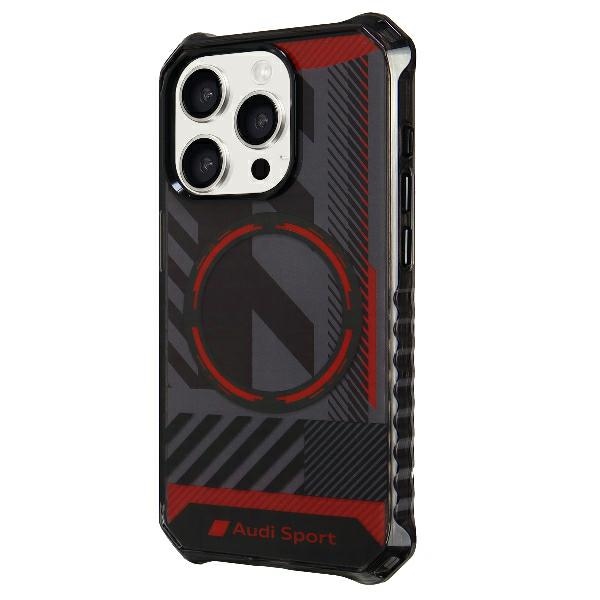 Audi iPhone 15 Pro Max Case IML Sport MagSafe, Black