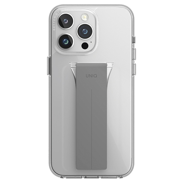 Uniq case Heldro Mount with Stand iPhone 15 Pro Max 6.7\\\" transparent/lucent clear