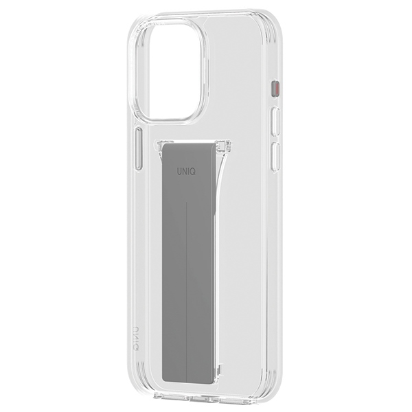 Uniq case Heldro Mount with Stand iPhone 15 Pro Max 6.7\\\" transparent/lucent clear