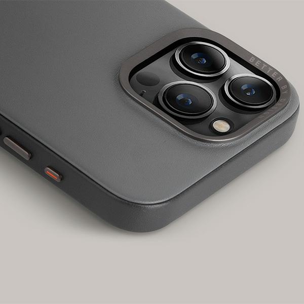 Uniq Lyden DS iPhone 15 Pro Max 6.7\\\" Magclick Charging case grey-black/charcoal grey-black