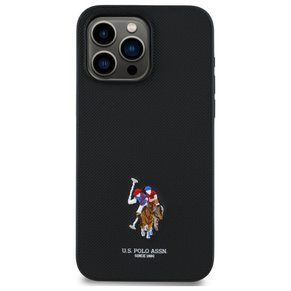 US Polo USHCP15XPEMK iPhone 15 Pro Max 6.7\\\" black/black Embroidered DH Color