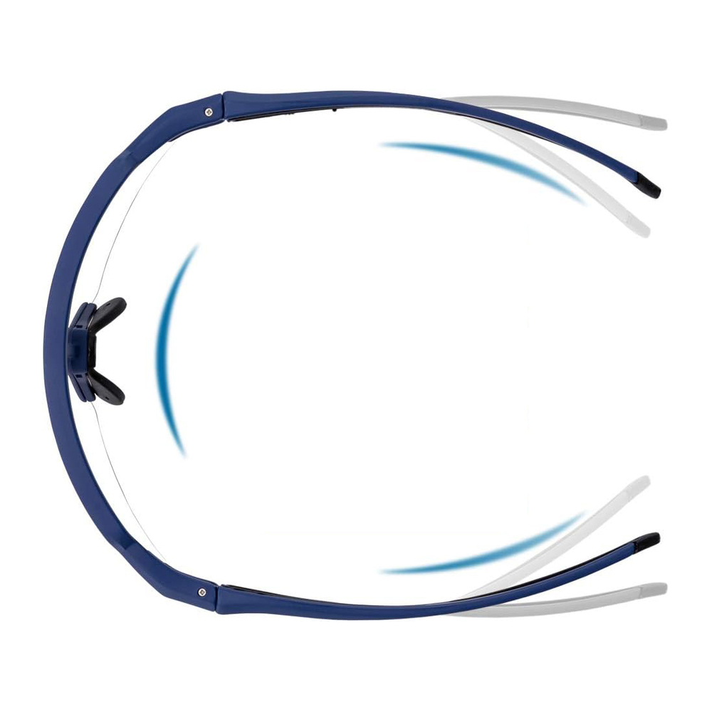 Rockbros 10174 fotohromiskās UV400 velosipēdu brilles - zilas | photochromic cycling glasses blue