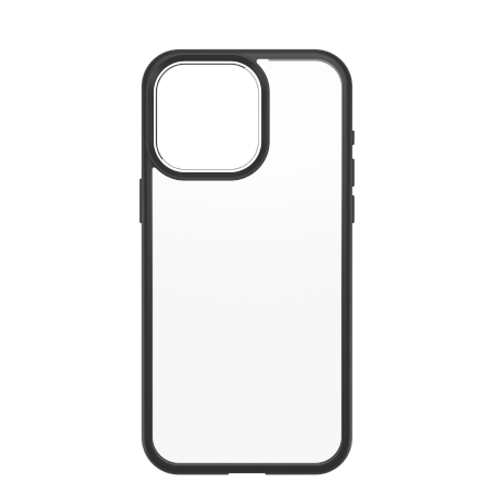 Otterbox React iPhone 15 Pro Max Case - Clear Black