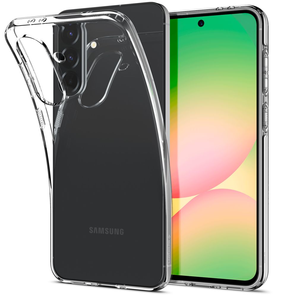 Samsung Galaxy A56 ( SM-A566B / DS ) Spigen Liquid Crystal TPU Case Cover, Transparent