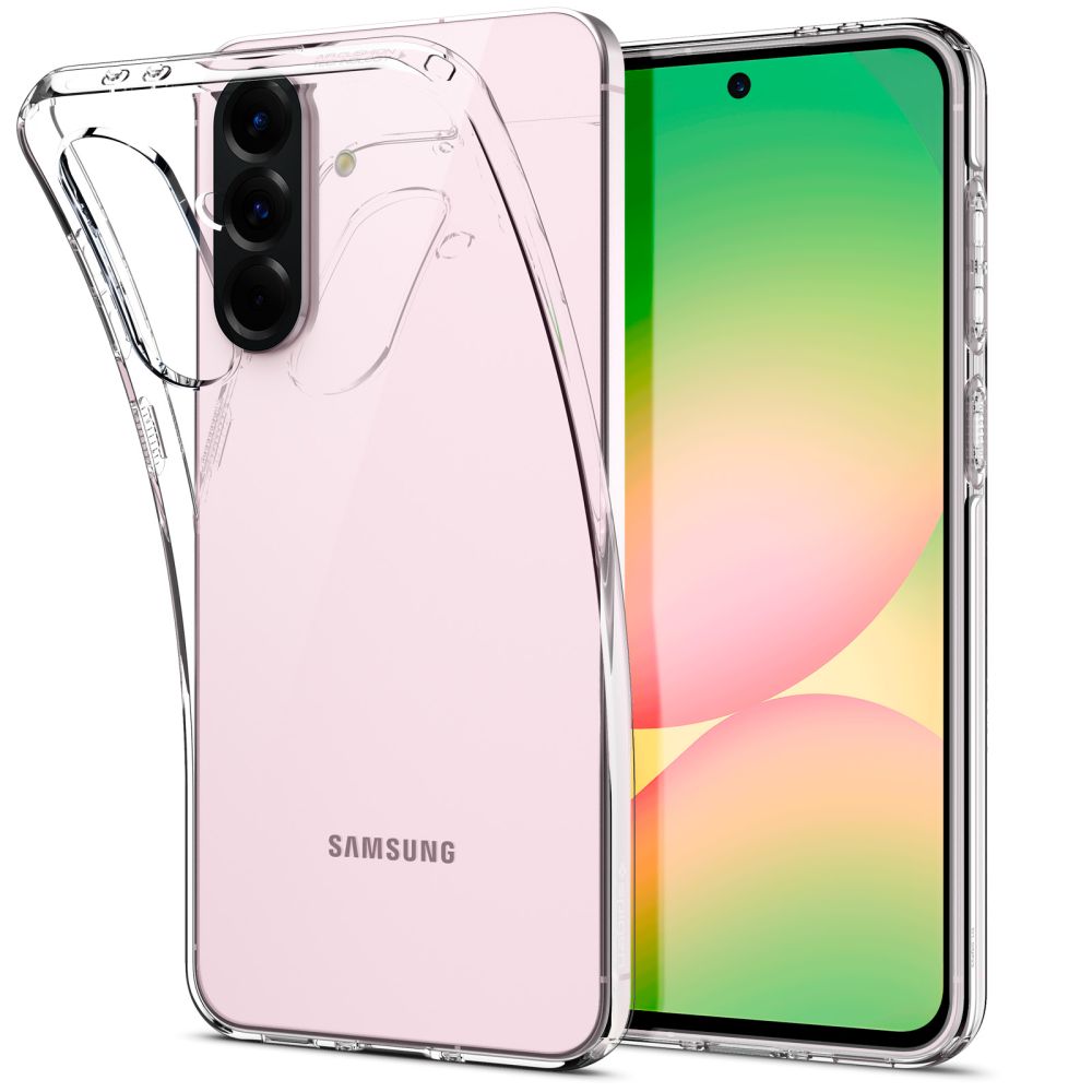 Samsung Galaxy A56 ( SM-A566B / DS ) Spigen Liquid Crystal TPU Case Cover, Transparent