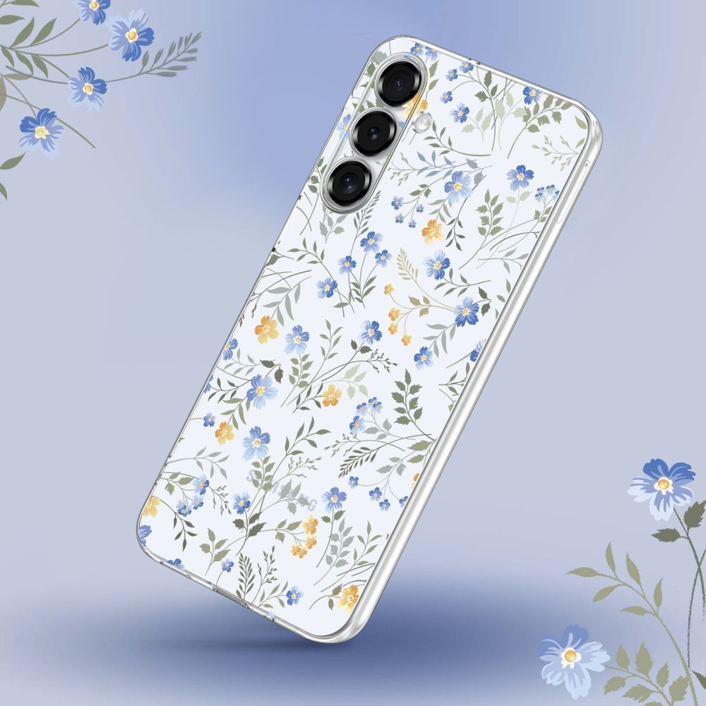 Samsung Galaxy A56 ( SM-A566B / DS ) Tech-Protect FlexAir+ Cover Case, Colorful Flowers