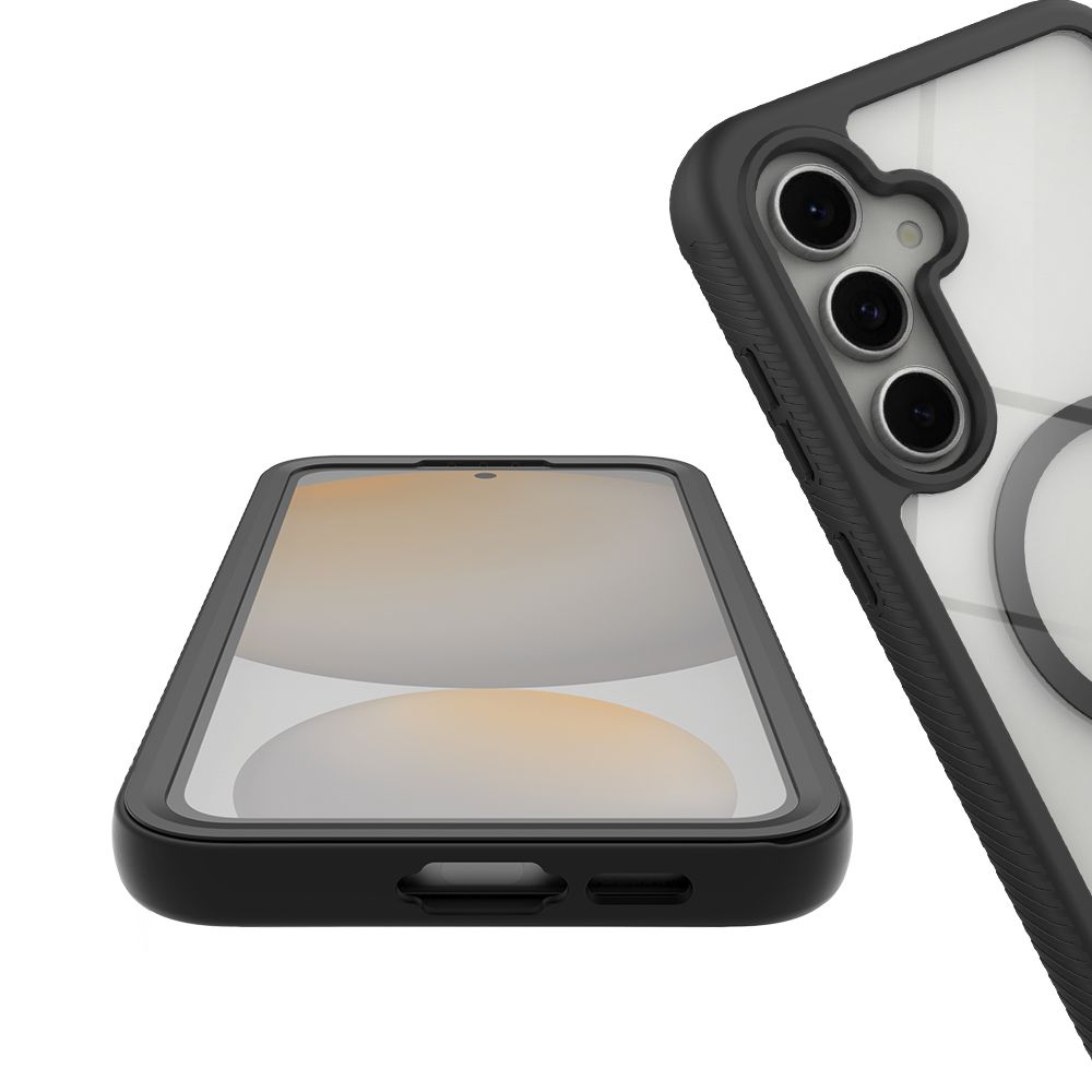 Чехол Tech-Protect Defense360 MagSafe для Samsung Galaxy S24 FE - черный