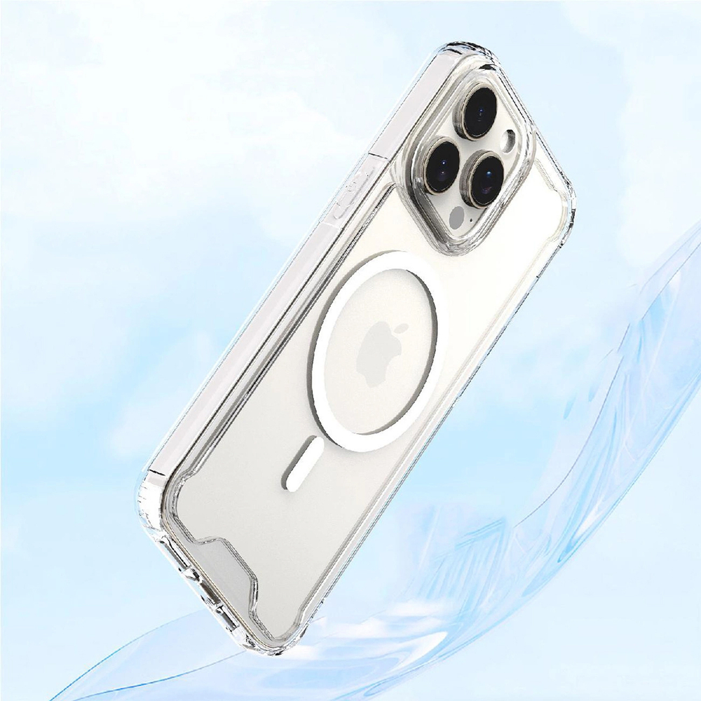Wozinsky Samsung Galaxy S24 FE Case Clear Corner Case MagSafe, Transparent