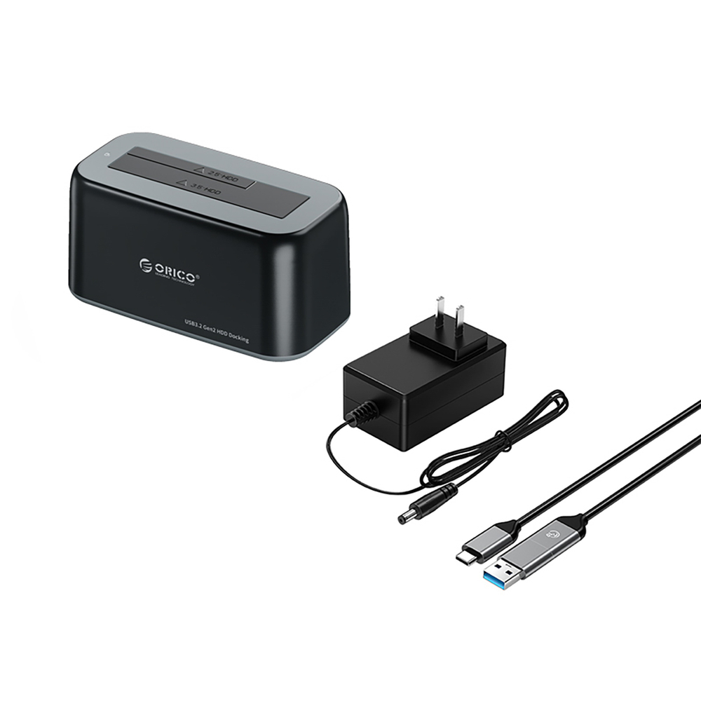 Док-станция Orico 6819C3 для 2.5\"/3.5\" SATA HDD/SSD, черная