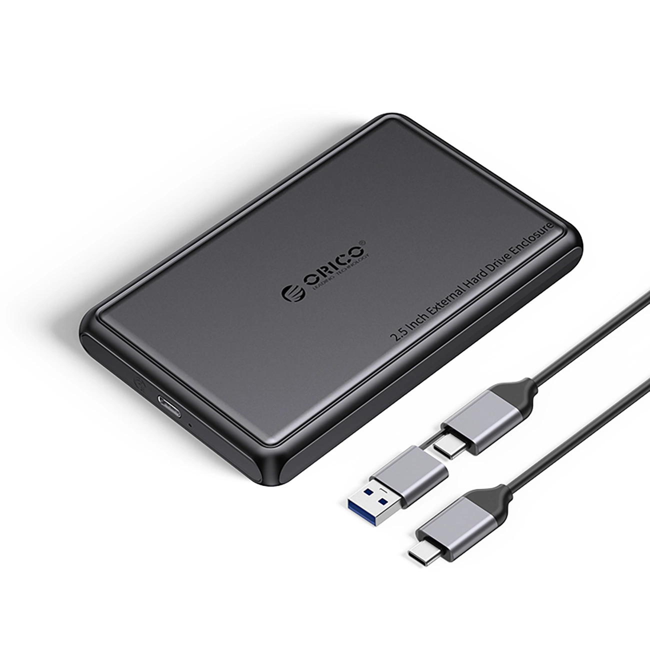2.5" Drive Pocket HDD/SSD USB-C 5Gbps - black