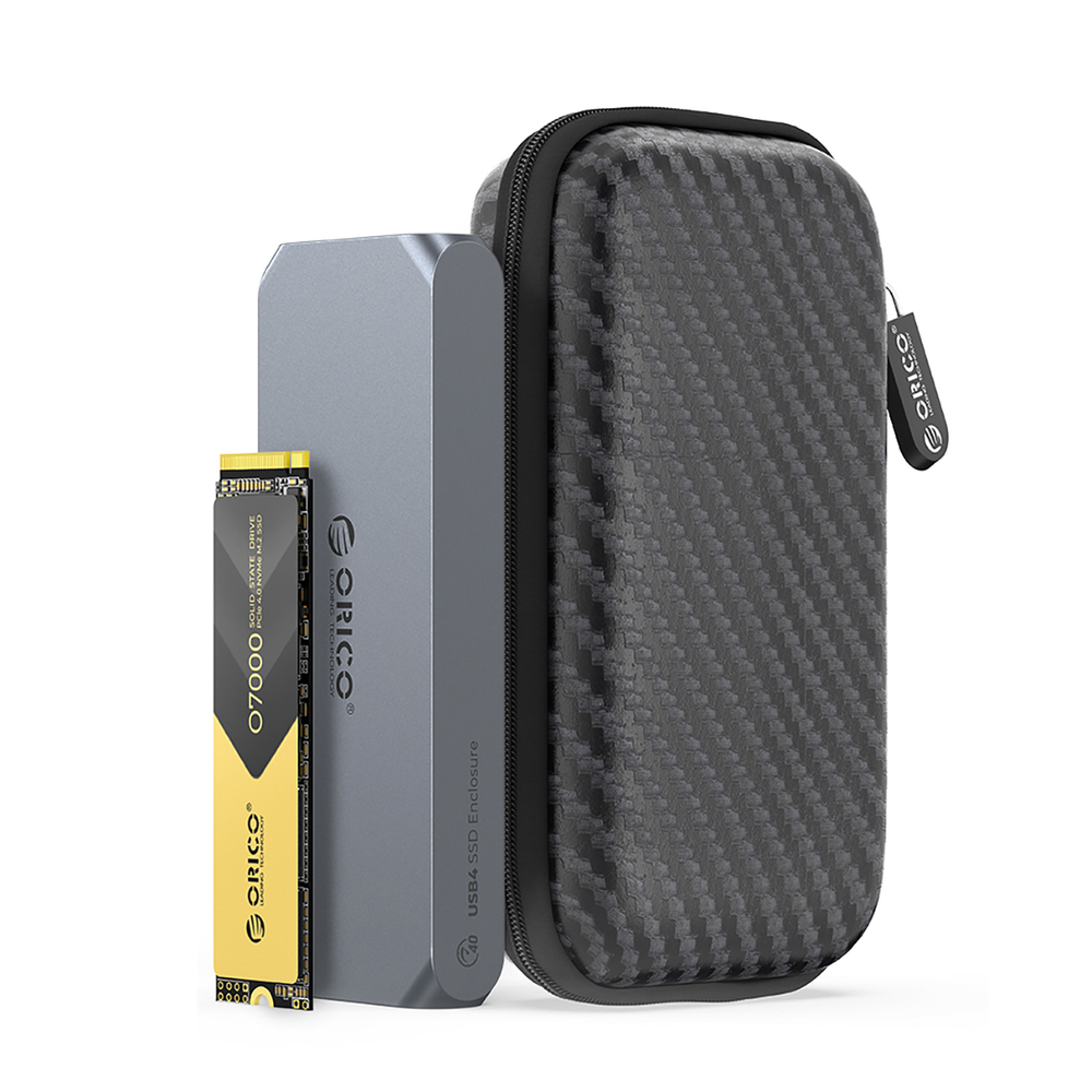 Orico M2PH04 aizsargmaciņš M.2 2280 diskam, melns