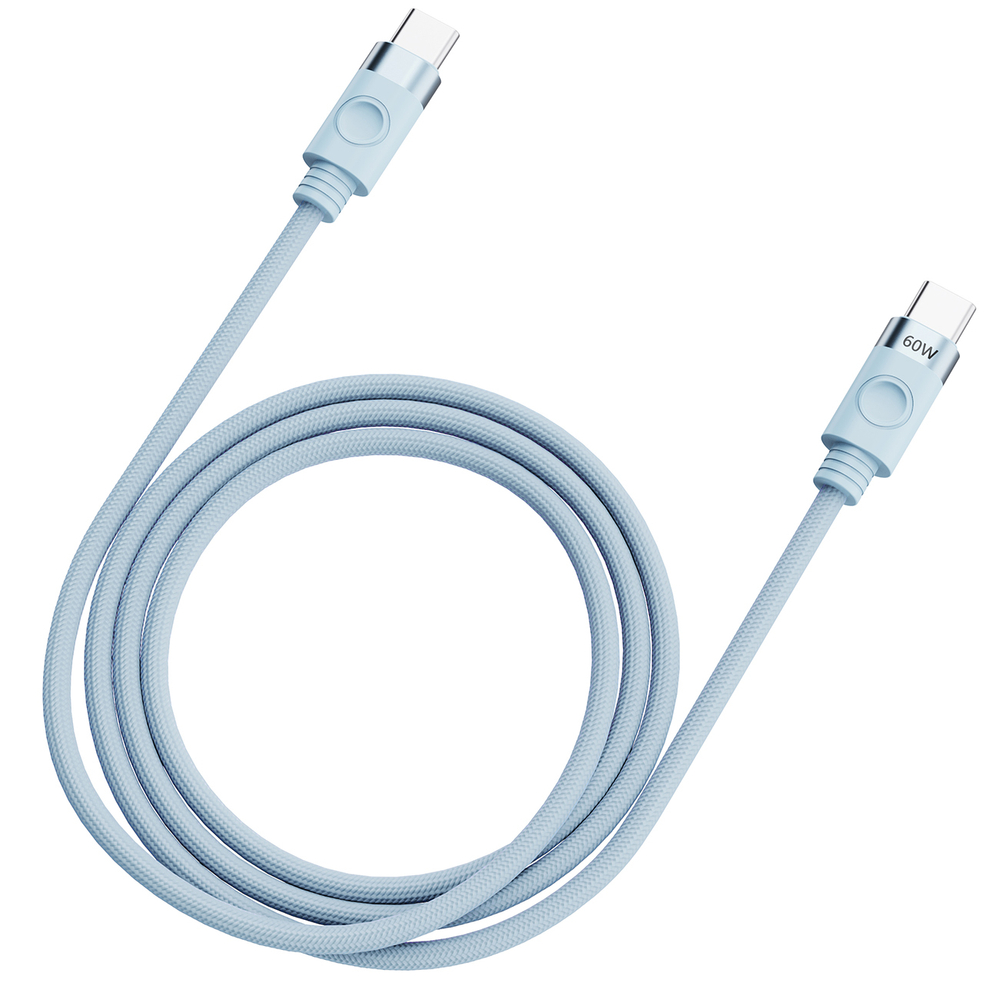 Orico CDX USB-C uz USB-C kabelis 60W 1m, zils