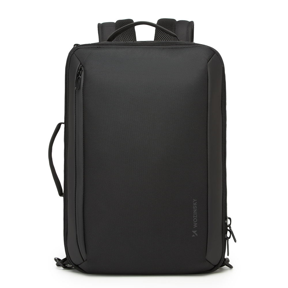 Wozinsky Premium 15.6\'\' Laptop Backpack & Shoulder Bag, Black