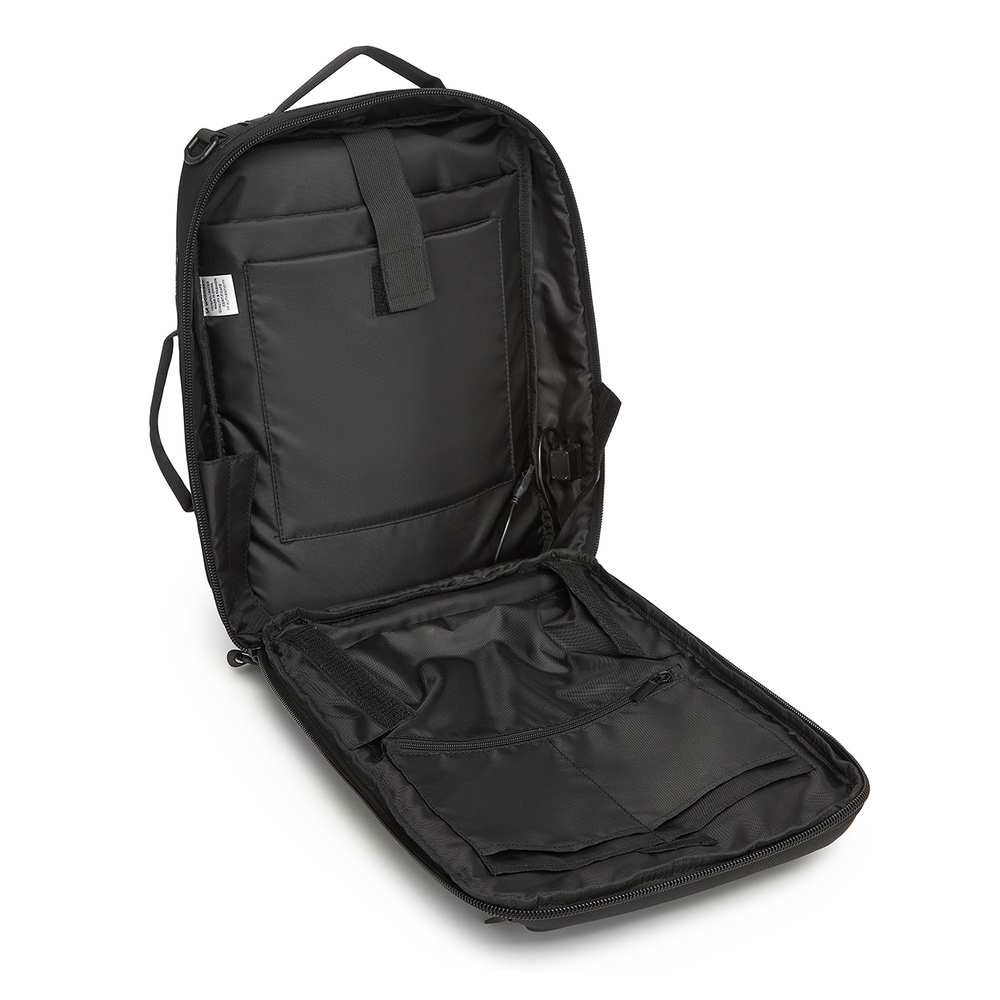 Wozinsky Premium 15.6\'\' Laptop Backpack & Shoulder Bag, Black