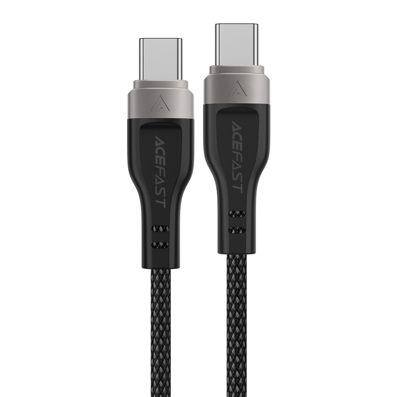 3in1 Cable Acefast C11-03 USB-C - USB-C 480Mb/s 100W 1.2m - black