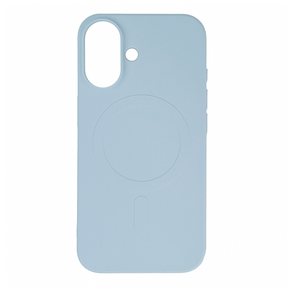 Wozinsky Samsung Galaxy S24 FE Case Liquid Silicone MagSafe, Light Blue