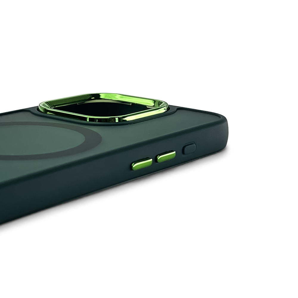 Чехол Wozinsky Fashion Case с MagSafe для Samsung Galaxy S24 FE, зеленый