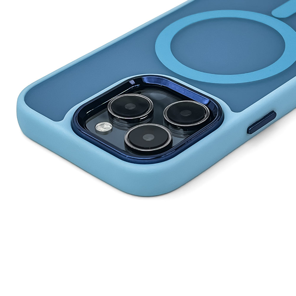 Wozinsky Fashion Case for Samsung Galaxy S24 FE with MagSafe, Blue