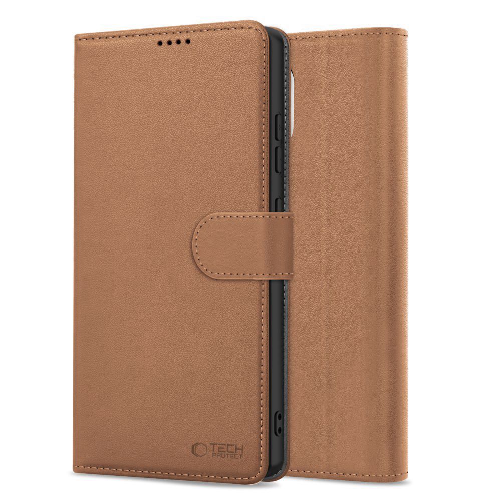 Tech-Protect Wallet Phone Case Cover Samsung Galaxy A56 5G - Brown