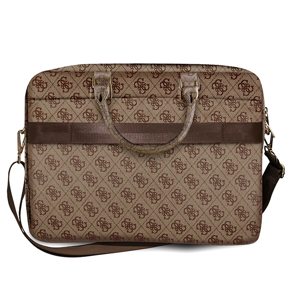 Сумка Guess 4G Big Logo для ноутбука до 16\'\', коричневая