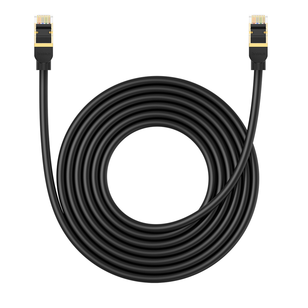 Baseus High Speed Cat 8 40 Gb/s Ethernet cable 5 m - black