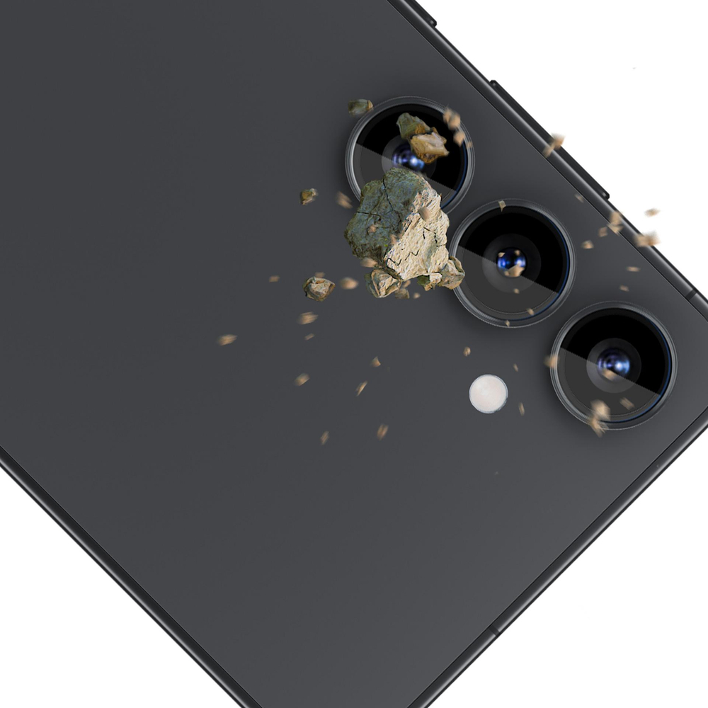 3mk Lens Protection Pro Camera Glass for Samsung Galaxy S25, Black
