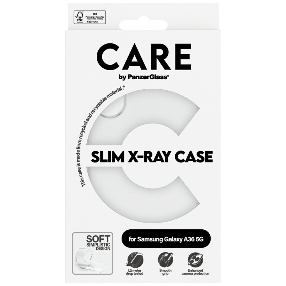 CARE by PanzerGlass Fashion X-Ray vāciņš Samsung Galaxy A36 5G, caurspīdīgs