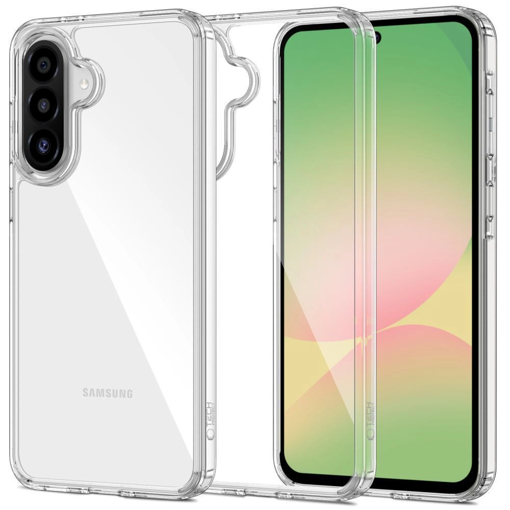 Tech-Protect FlexAir Hybrid Phone Case Cover Samsung Galaxy A36 5G - Transparent