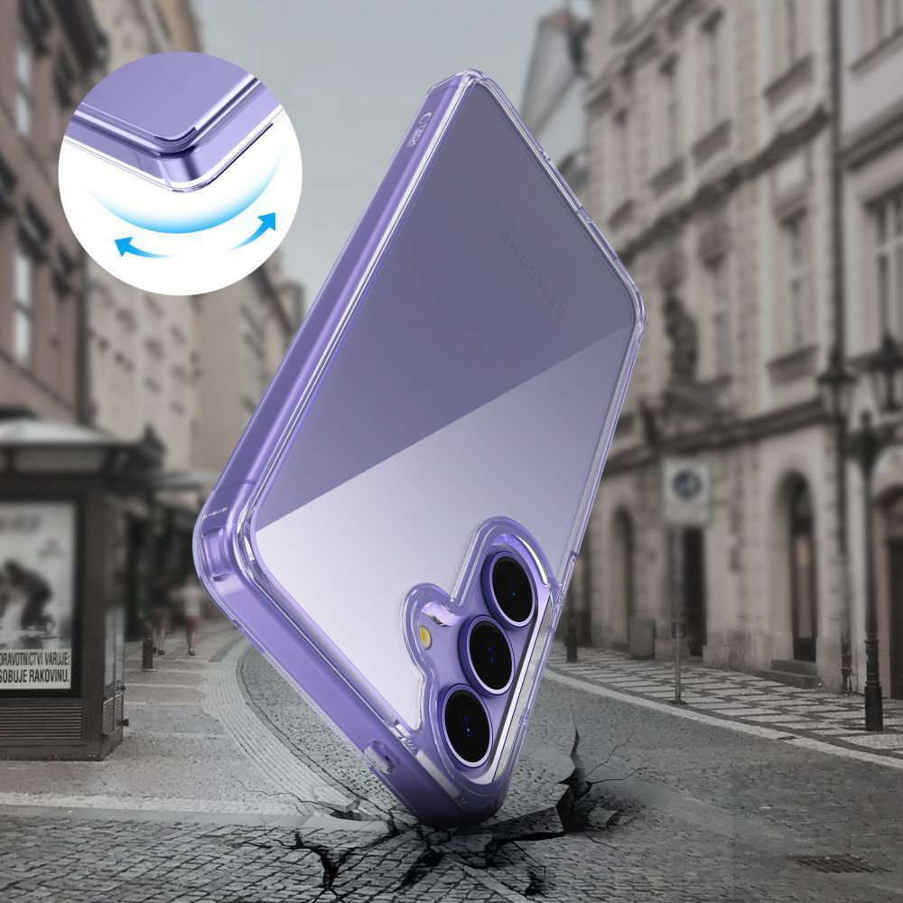 Tech-Protect FlexAir Hybrid Case for Samsung Galaxy A36 5G, Transparent