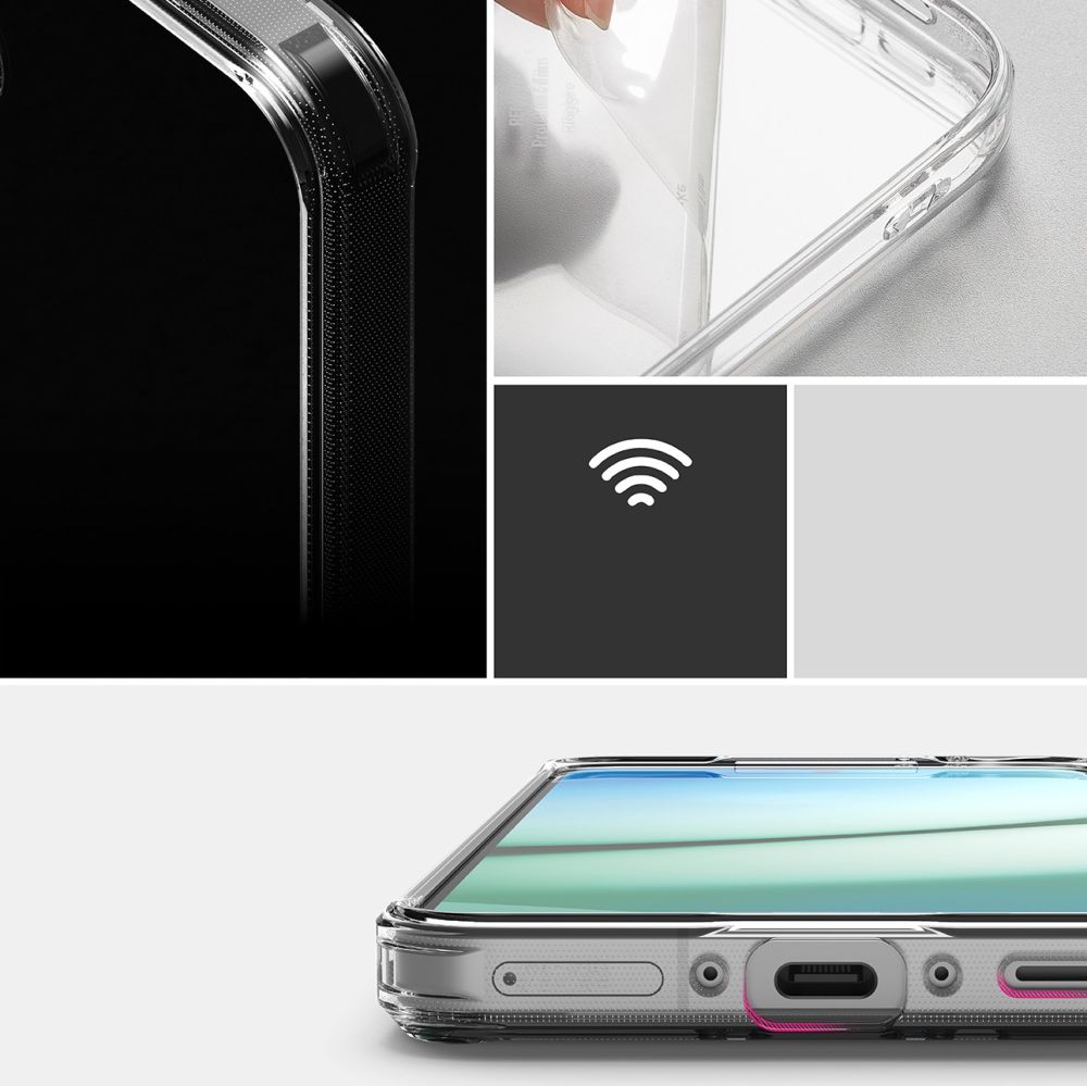 Ringke Fusion Phone Case Cover Samsung Galaxy A36 / A56 5G - Transparent