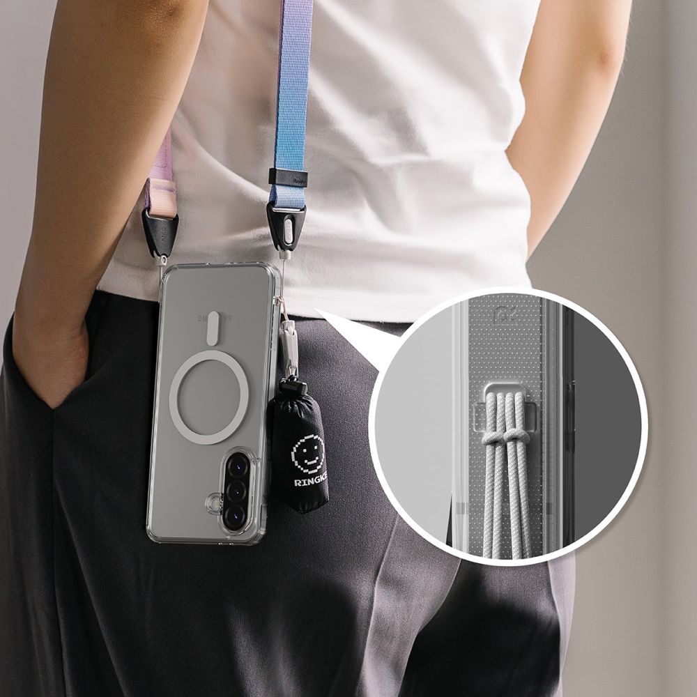 Ringke Fusion Magnetic MagSafe Phone Case Cover Samsung Galaxy A36 / A56 5G - Transparent