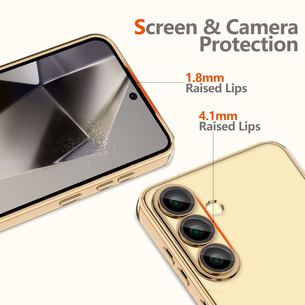 Tech-Protect MagFlex MagSafe Phone Case Cover Samsung Galaxy A36 5G - Transparent Gold