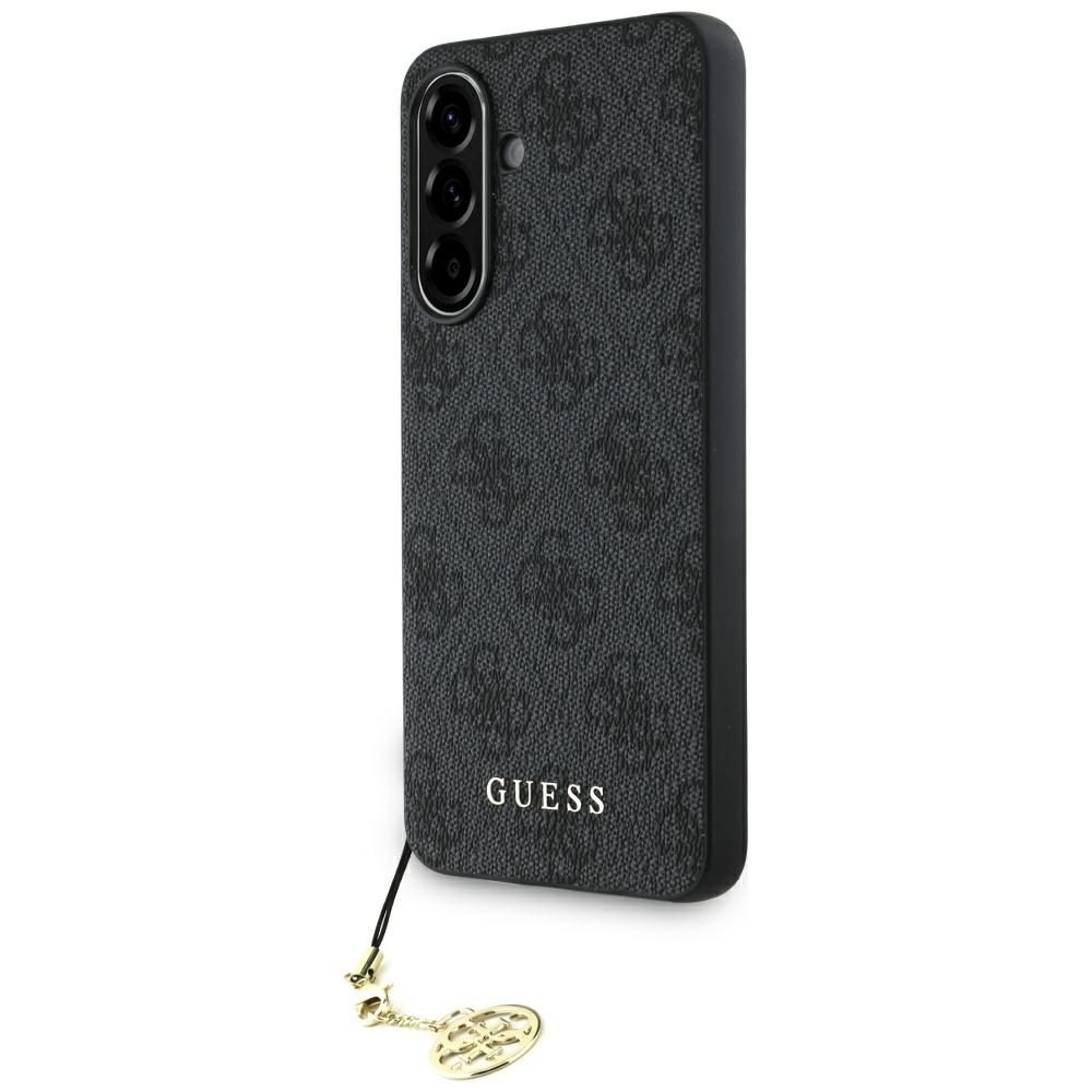 Guess 4G Charms Collection Phone Case Cover Samsung Galaxy A56 - black
