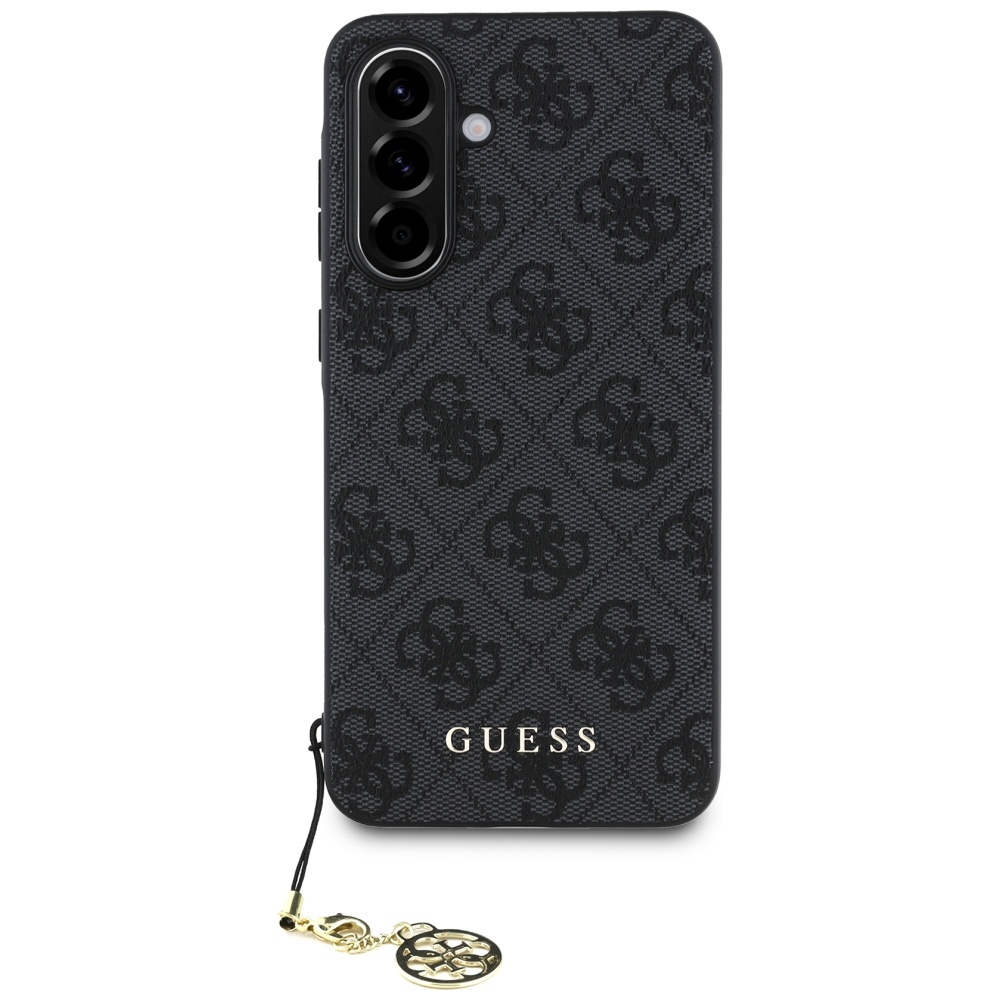 Guess 4G Charms Collection Phone Case Cover Samsung Galaxy A56 - black