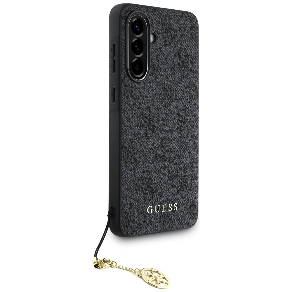 Guess 4G Charms Collection Phone Case Cover Samsung Galaxy A56 - black
