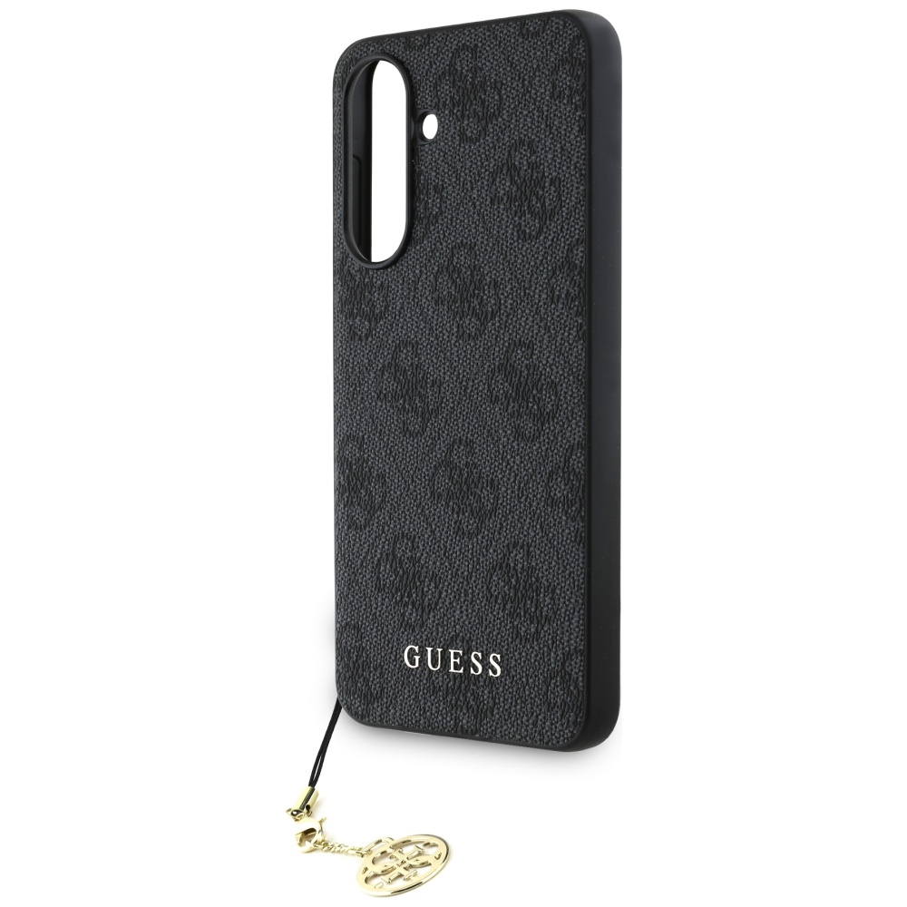 Guess 4G Charms Collection Phone Case Cover Samsung Galaxy A56 - black