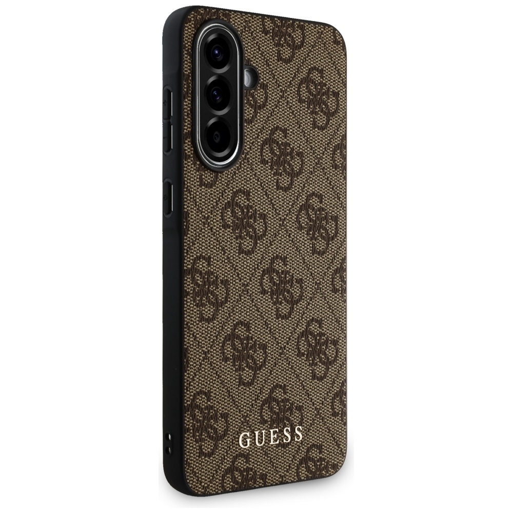 Чехол Guess 4G с металлическим золотым логотипом для Samsung Galaxy A56 -...