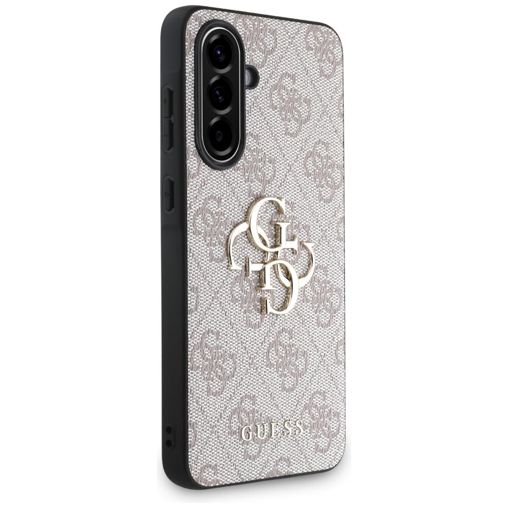 Guess HC 4G PU Big Logo vāciņš Samsung Galaxy A36 5G, Rozā