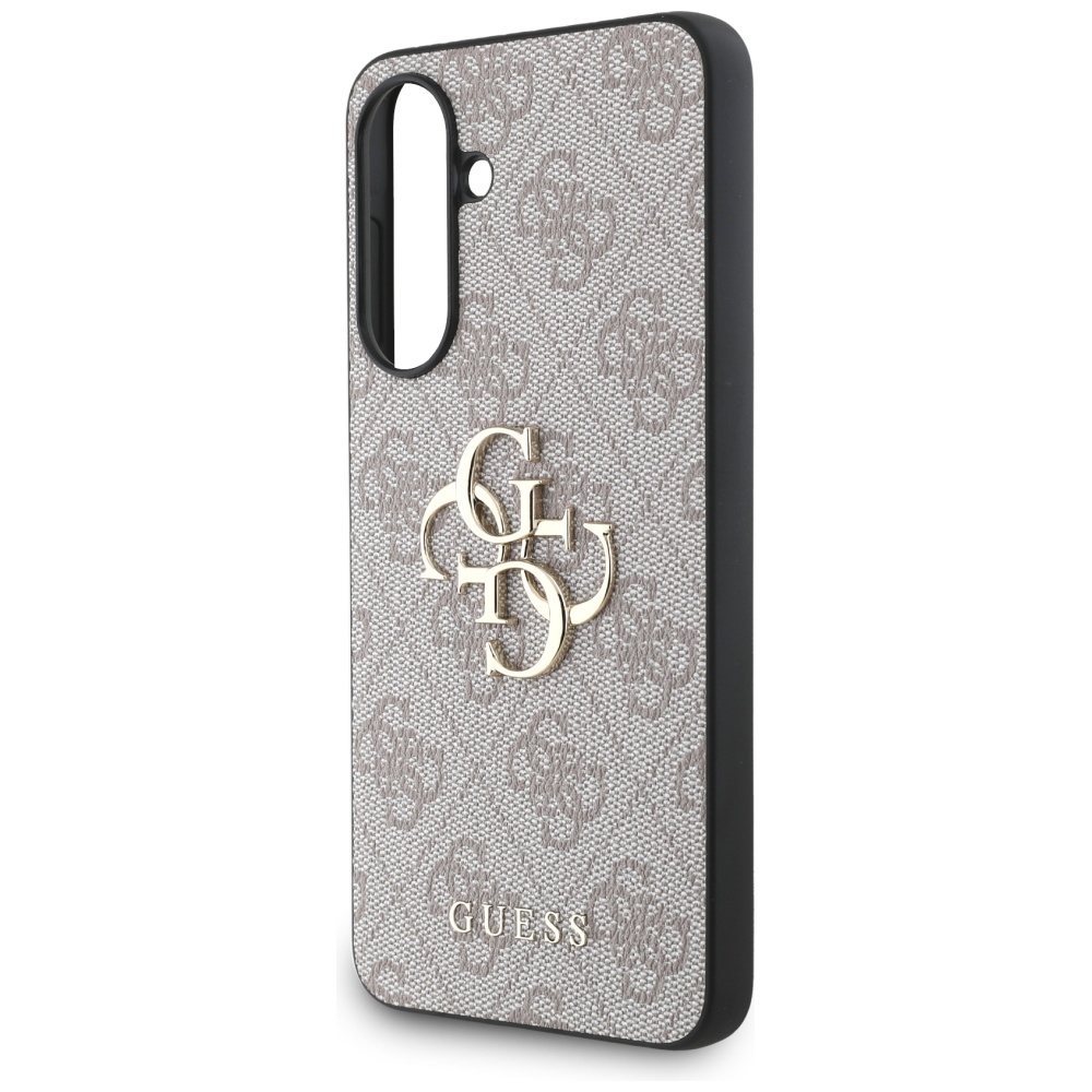 Guess HC 4G PU Big Logo vāciņš Samsung Galaxy A36 5G, Rozā