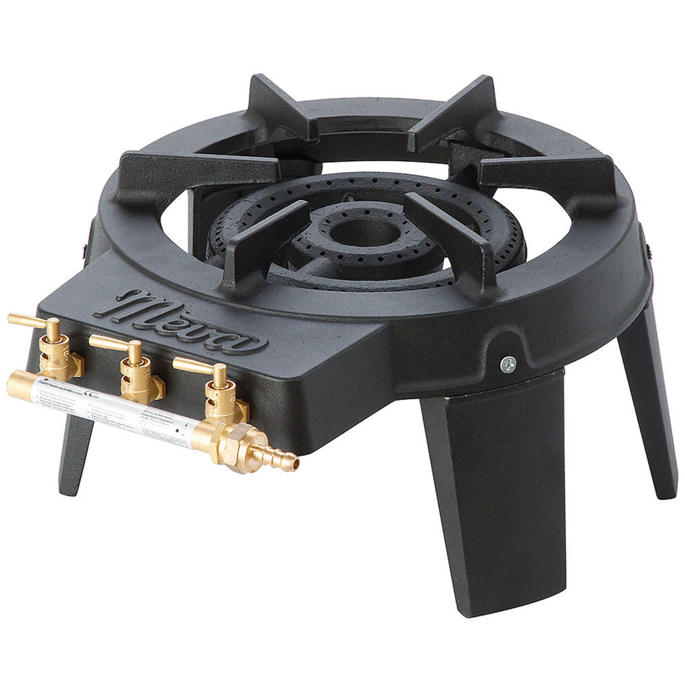 Meva TRIGLAV 9.8kW 3-Burner Industrial Gas Stove
