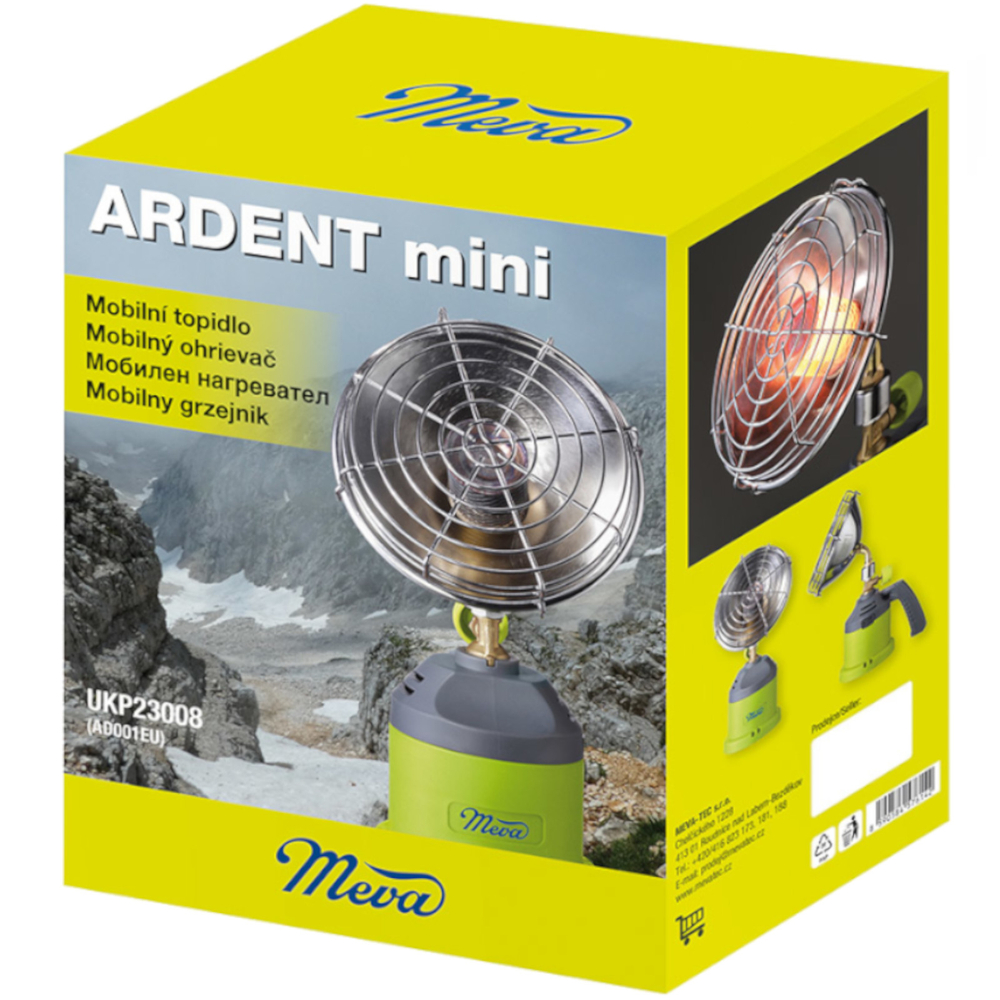Meva ARDENT MINI Gas Heater for Cartridges 1kW